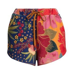FARM Rio Mix Scarves Sweatshorts  Size M